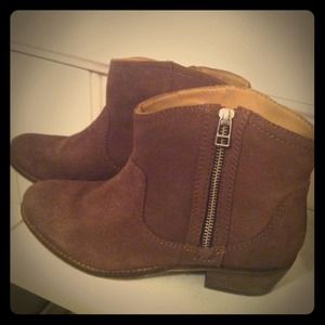 Steve Madden Brown Suede Ankle Booties Sz. 8.5
