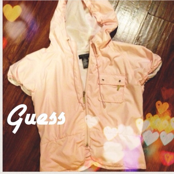 GUESS ❔ Baby Pink Jacket! - Picture 1 of 4