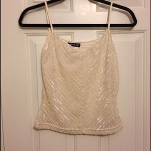 Ivory tank top