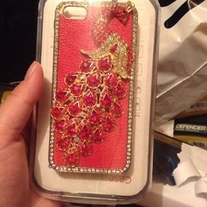 iPhone 5 peacock case