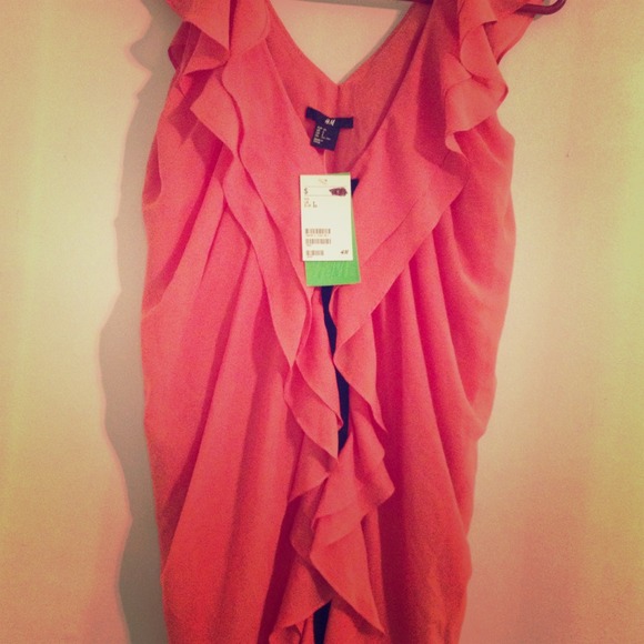 H&M Coral Summer Dress