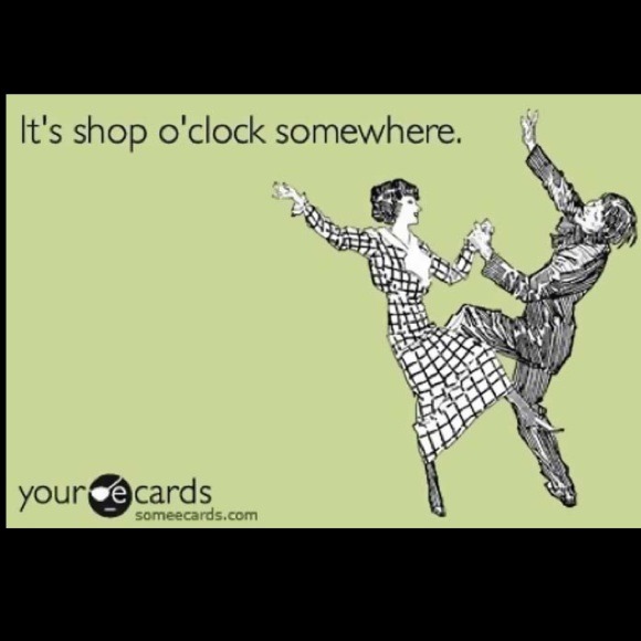 It's always shop o'clock at poshmark !