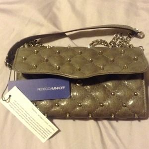 SOLD!!Rebecca Minkoff wallet on chain