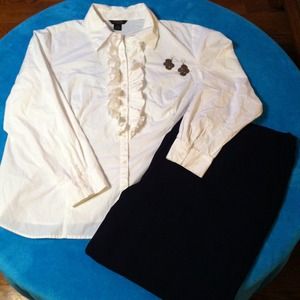 Sunny Taylor White Blouse