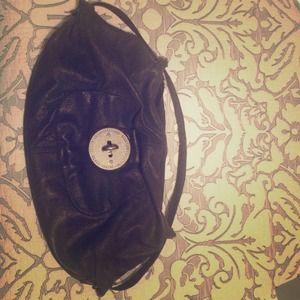 Black diesel purse