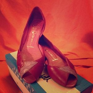 Jeffery Campbell Petal purple combo leather flat