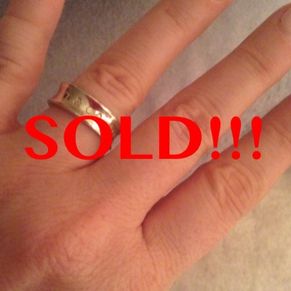SOLD! Tiffany & Co. Sterling Silver Ring-SOLD!