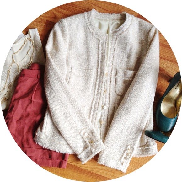 J. Crew Jackets & Blazers - J. Crew Chanel inspired jacket