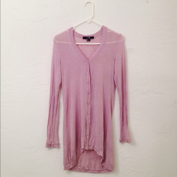 ❌📦 SOLD -- F21 Light Pink Lightweight Cardigan