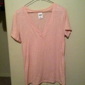 Victoria Secret's PINK pink vneck brand new