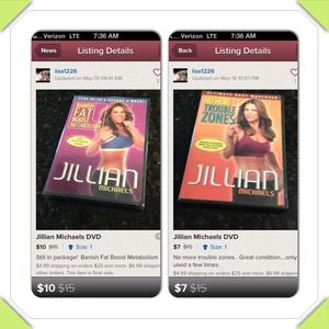 Jillian's michaels DVD