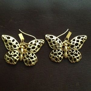 New price! coach butterfly earrings perfect!