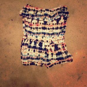 Tie Dye Romper