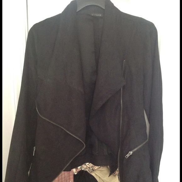 ✋✋✋SOLD✋✋✋ rampage suede black jacket