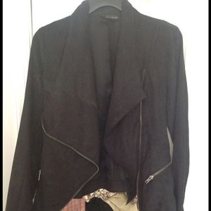 ✋✋✋SOLD✋✋✋ rampage suede black jacket
