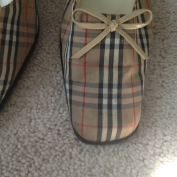 Vintage Burberry shoes size 7 1/2 - Picture 2 of 4