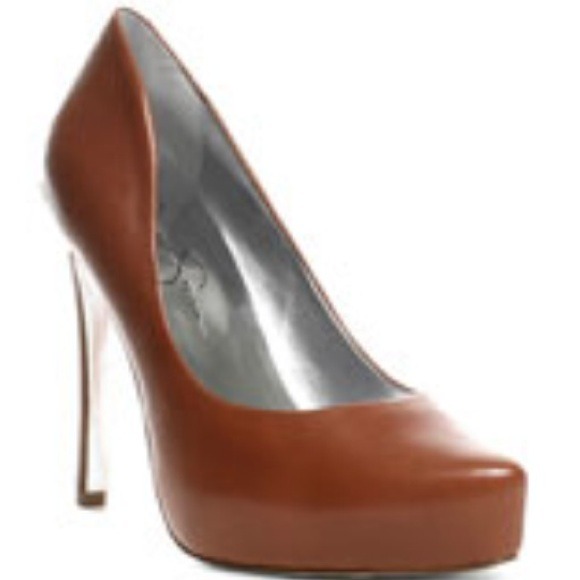 Jessica Simpson High Heels in Shell/Pewter - Picture 1 of 1