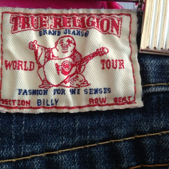 True Religion "billy" boot cut slim fit denim