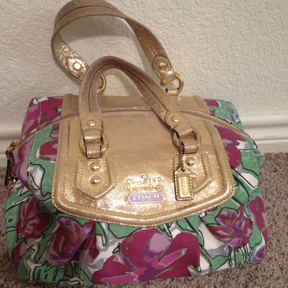 Authentic Coach ashley purse-preowned