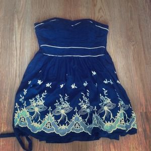 Black and Cream floral dress