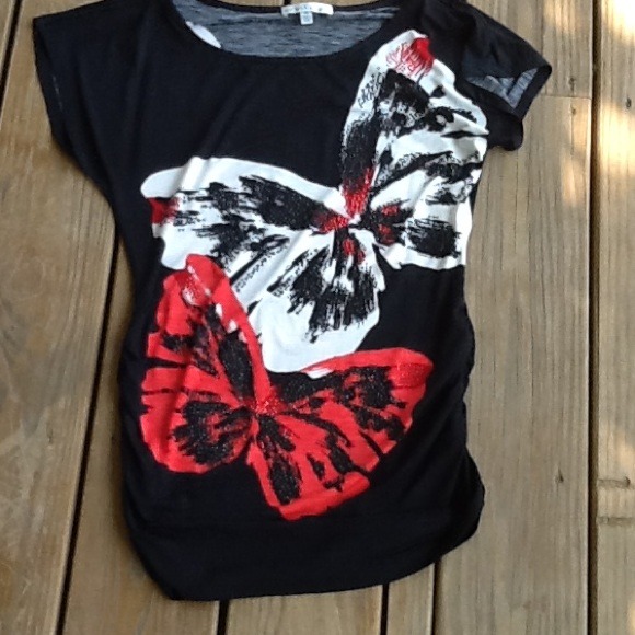 Moa Moa Tops - Moa Moa Embellished Top Size Medium NWOT
