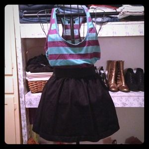 Bundle for Cory! Dark Denim high waisted skirt