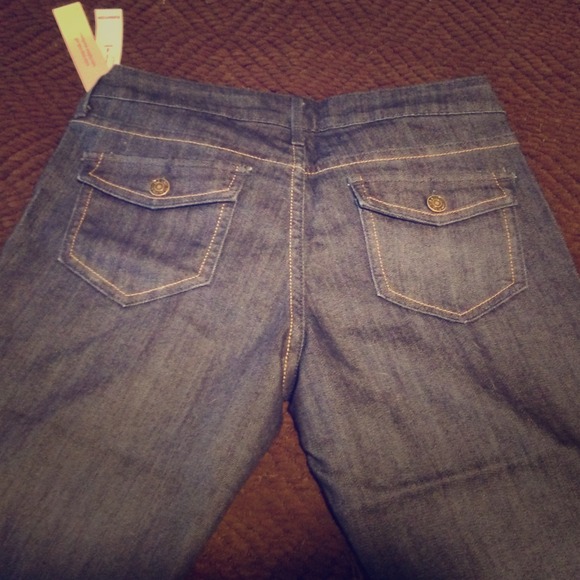 💥SOLD💥Old Navy Dark Trouser Jeans Size 4 Short