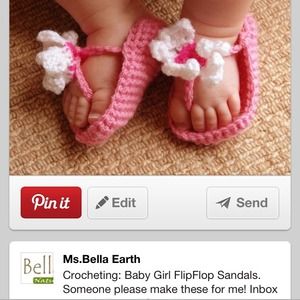 Looking for someone to make these!! 👼🎀👣