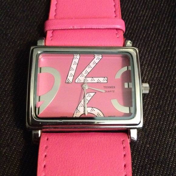 ✨NWOT✨Hot Pink Watch - Picture 2 of 2