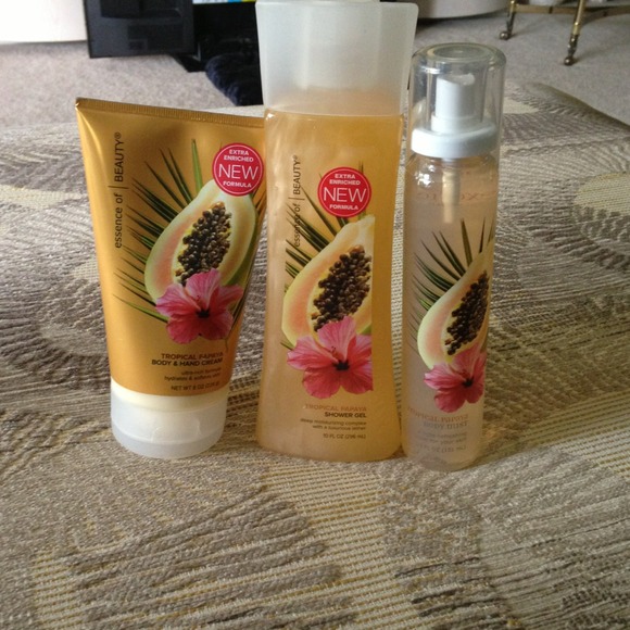 Shower Gel, Hand Cream, and Body Mist