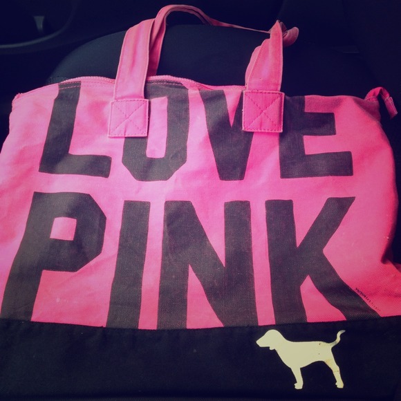 Victoria Secret Zip Up Tote