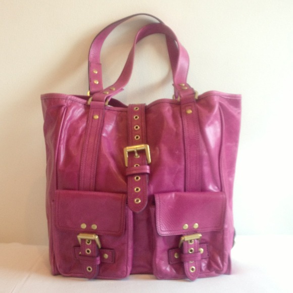 SOLD -- Mulberry Roxanne A4 tote bag