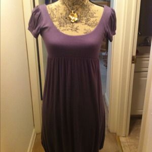 Blueish/Grey Bubble Hem Dress
