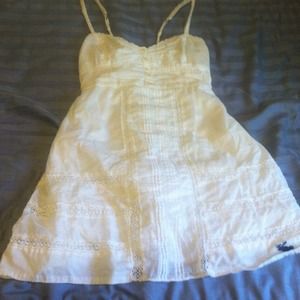 White Abercrombie dress