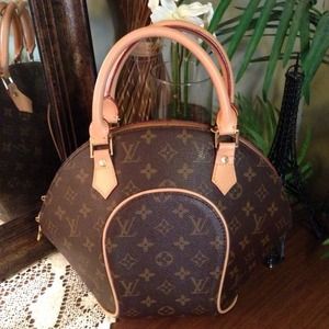 Louis Vuitton Inspired Ellipse Bowling Bag / Purse