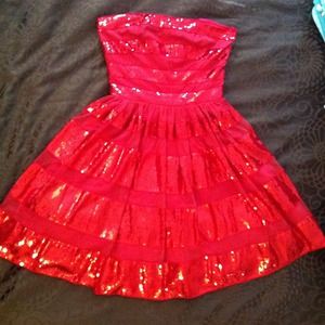 RESERVED for violeta: Betsy Johnson Red Dress