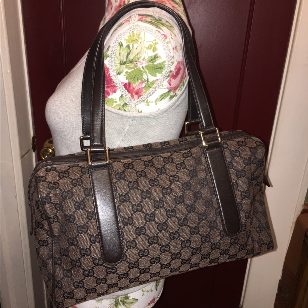 ❌ SOLD ❌GUCCI BOSTON BAG AUTHENTIC - Picture 7 of 8