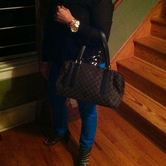 ❌ SOLD ❌GUCCI BOSTON BAG AUTHENTIC - Picture 4 of 8