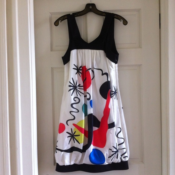 Sue Wong Graphic Silk Tulip Dress