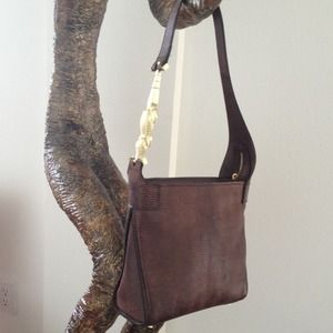 Sold-Authentic B. Kieselstein . Cord handbag