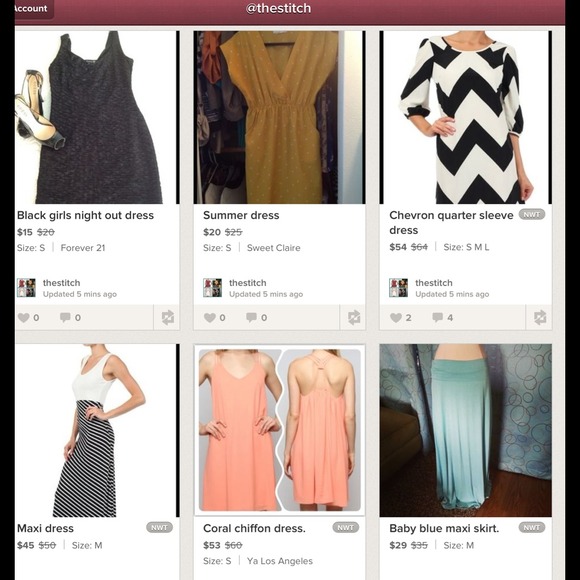 Check out my closet. New and gently used items!