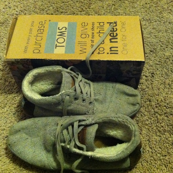 Toms botas grey