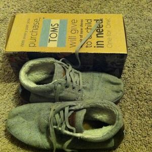 Toms botas grey