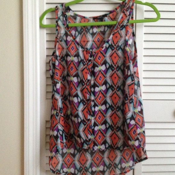 Tribal tank, VNeck, Sandal Bundle