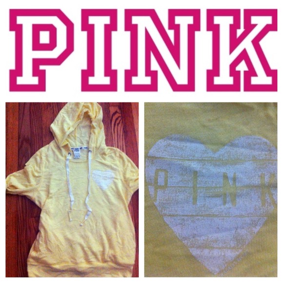 PINK hoodie w pockets