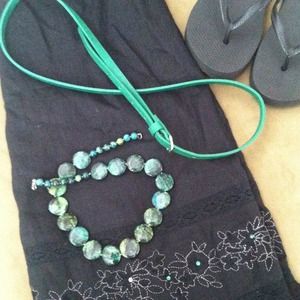 Old Navy black cotton summer dress