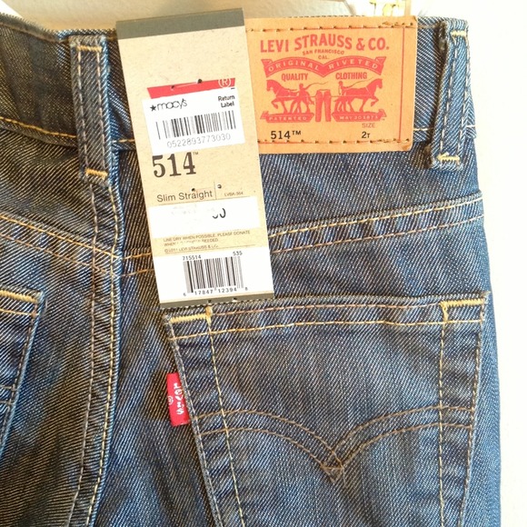 NEW Levi's Toddler Jeans, 2T - Picture 3 of 4
