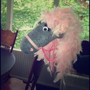 Hand made Glamorous hobby horse!