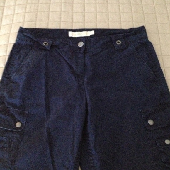 ❗️SOLD❗️J.Crew Navy cargo pants. SZ 10.
