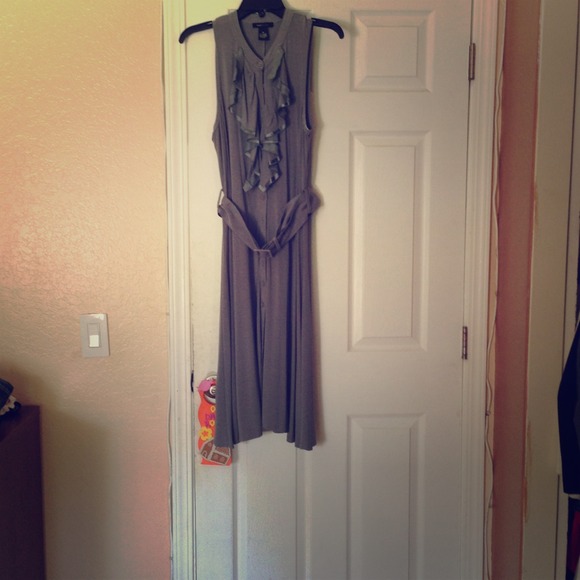 Gray dress